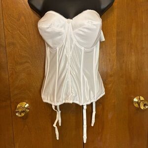 David's Bridal White Shapewear Corset